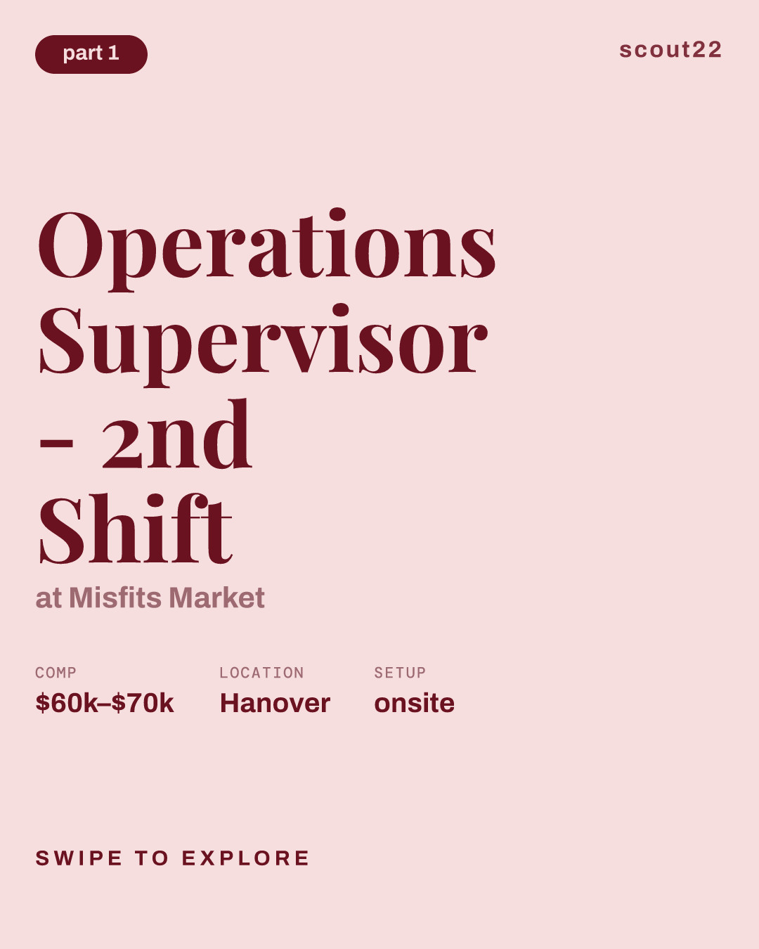 Operations Supervisor - 2nd Shift at Misfits Market
