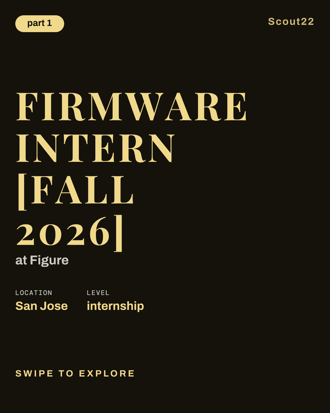 Firmware Intern [Fall 2026] at Figure