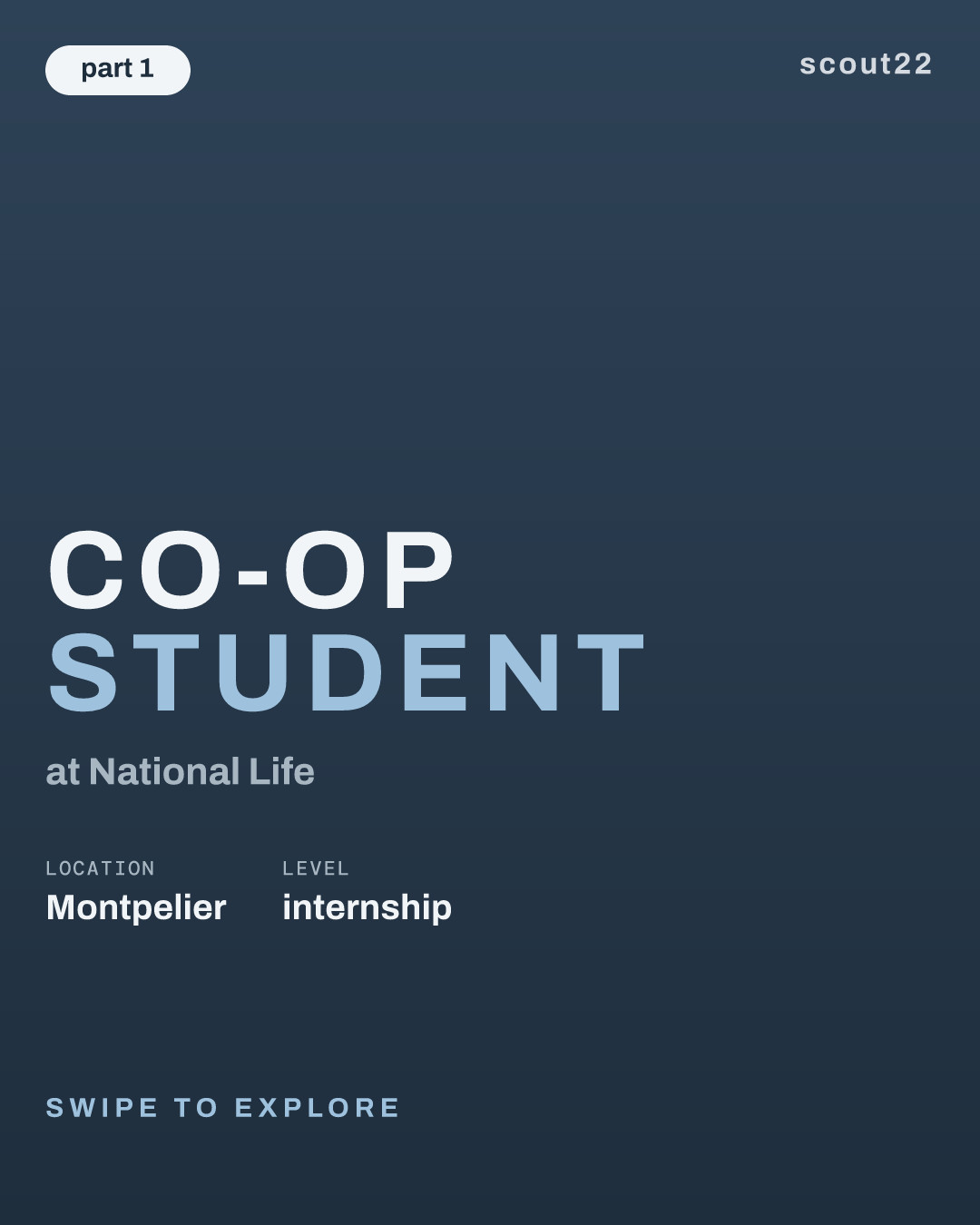 Co-Op Student at National Life