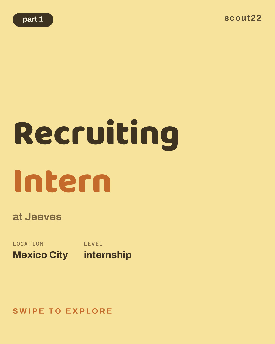 Recruiting Intern at Jeeves