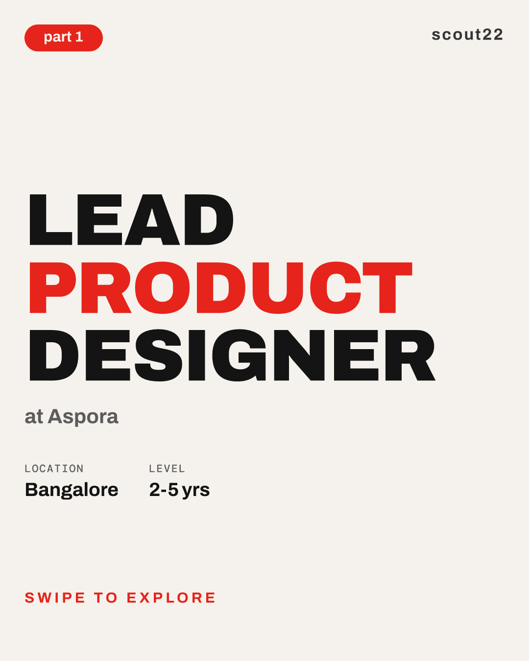 Lead Product Designer at Aspora