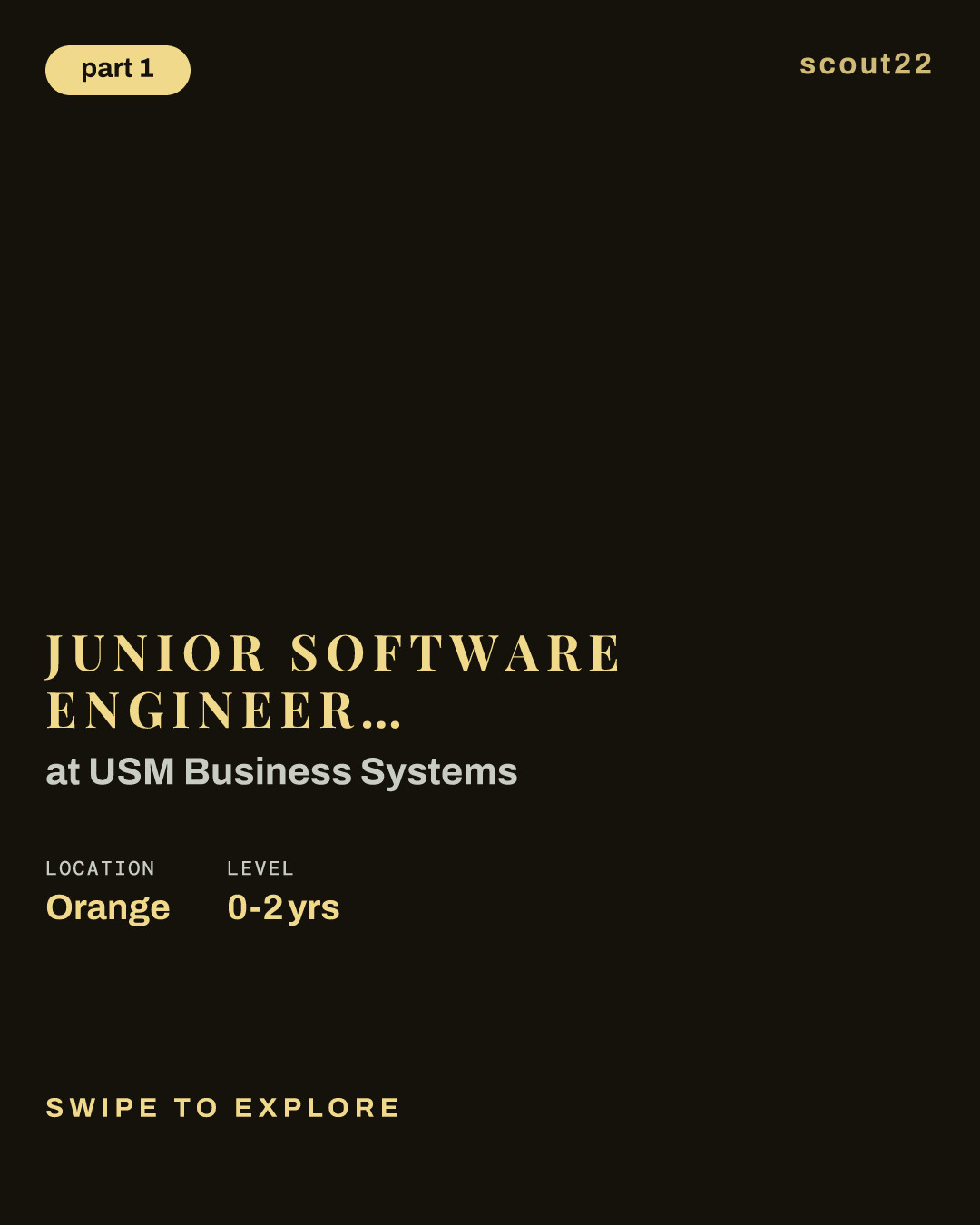 Junior Software Engineer--------------------Orange County, CA at USM Business Systems