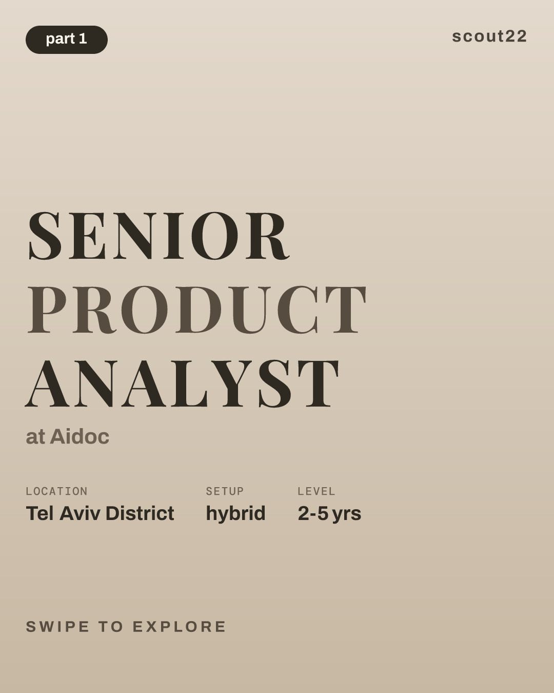 Senior Product Analyst at Aidoc