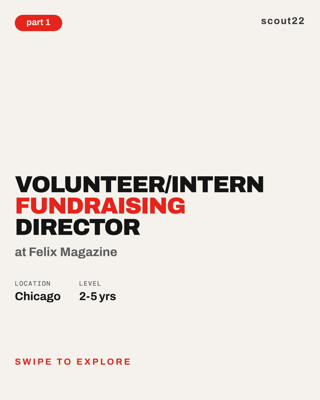 Volunteer/Intern Fundraising Director at Felix Magazine