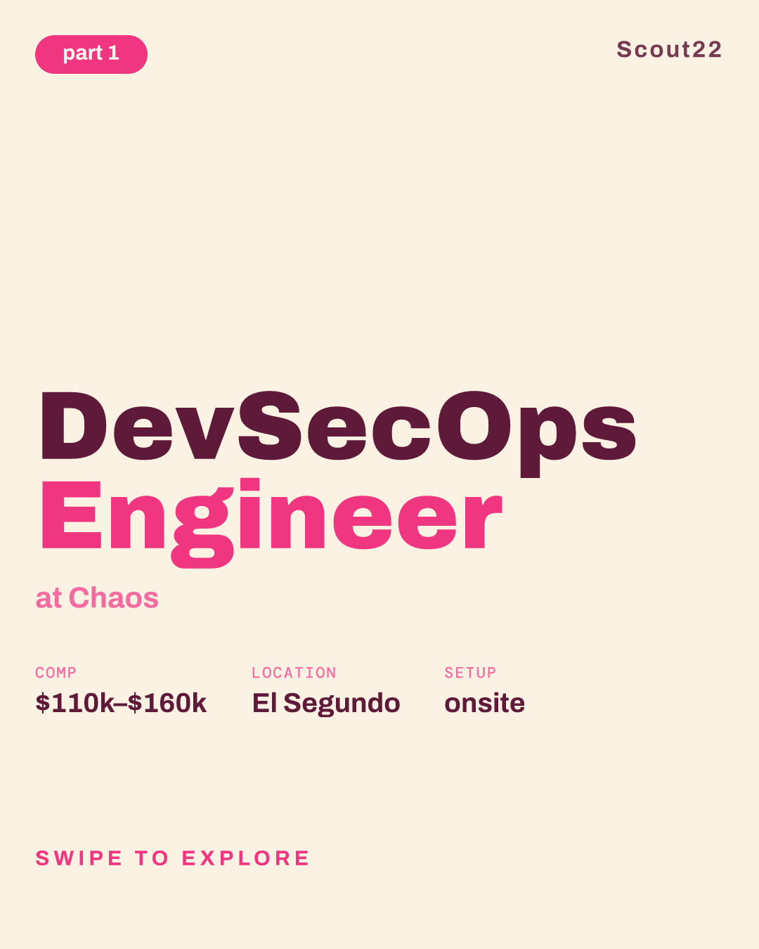 DevSecOps Engineer at Chaos