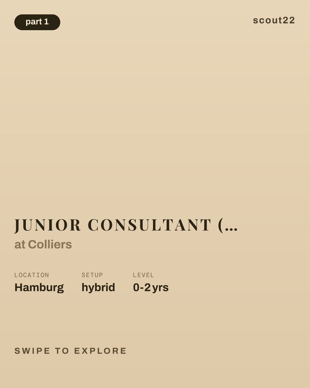 Junior Consultant (m/w/d) Land & Forst at Colliers