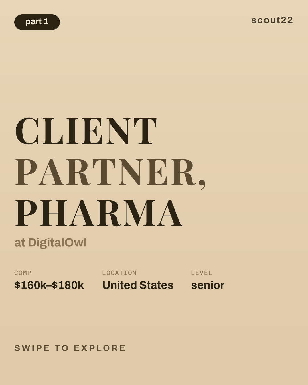 Client Partner, Pharma at DigitalOwl