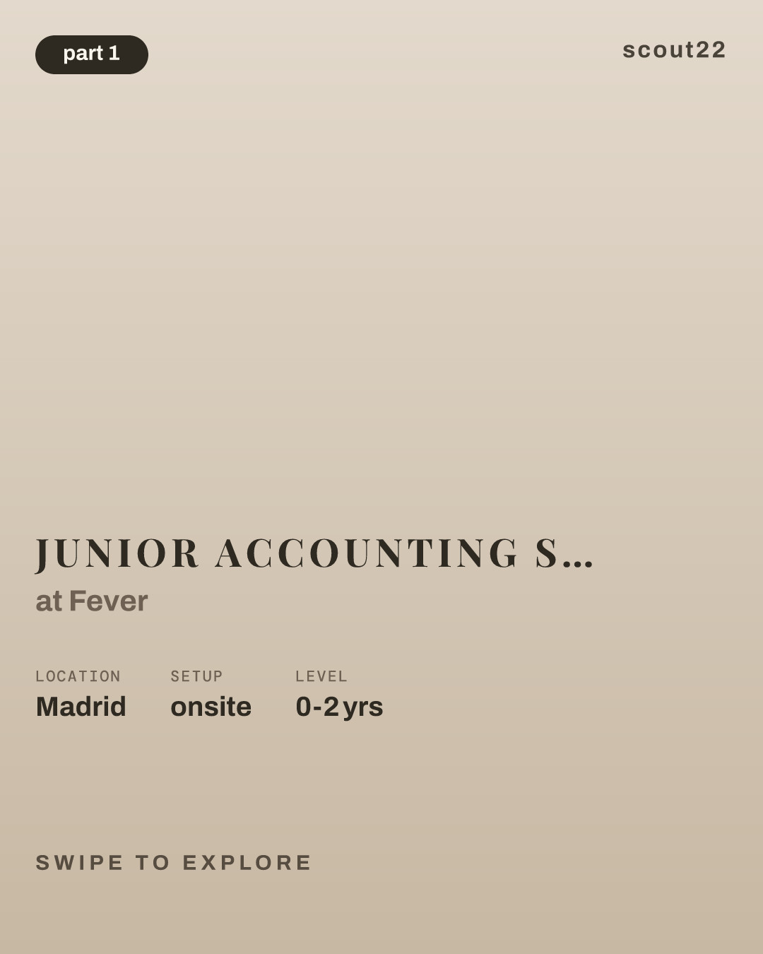 Junior Accounting Specialist - French Speaker at Fever