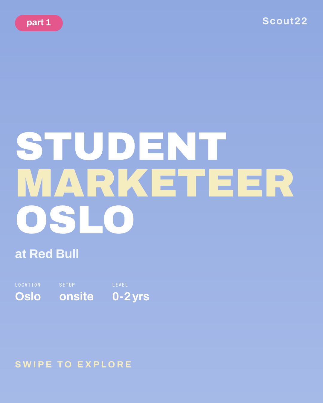 Student Marketeer Oslo at Red Bull