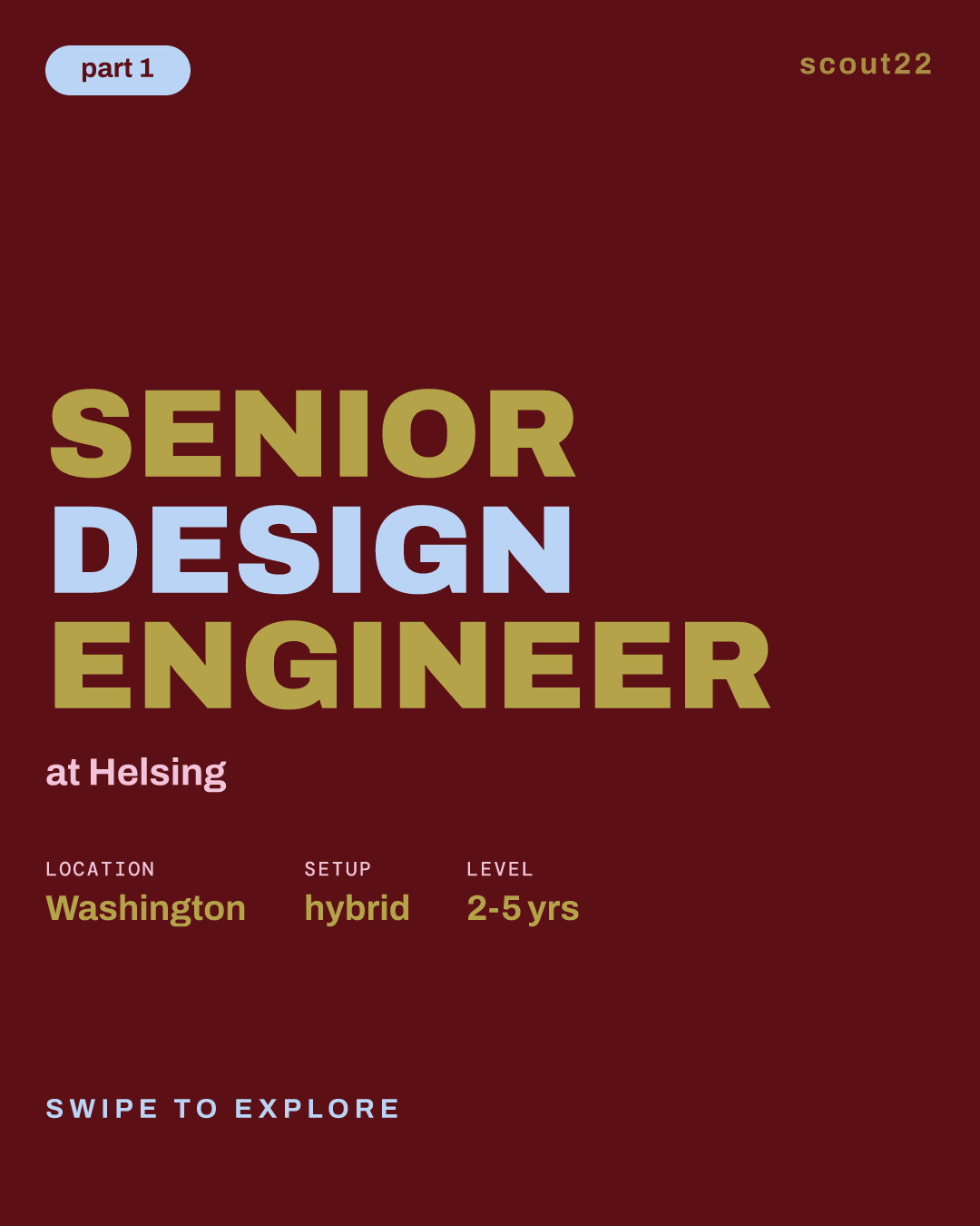 Senior Design Engineer at Helsing