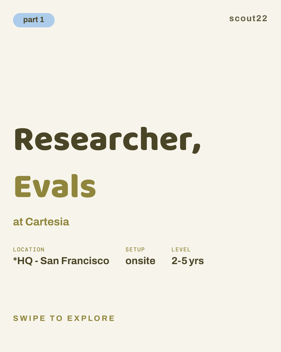 Researcher, Evals at Cartesia