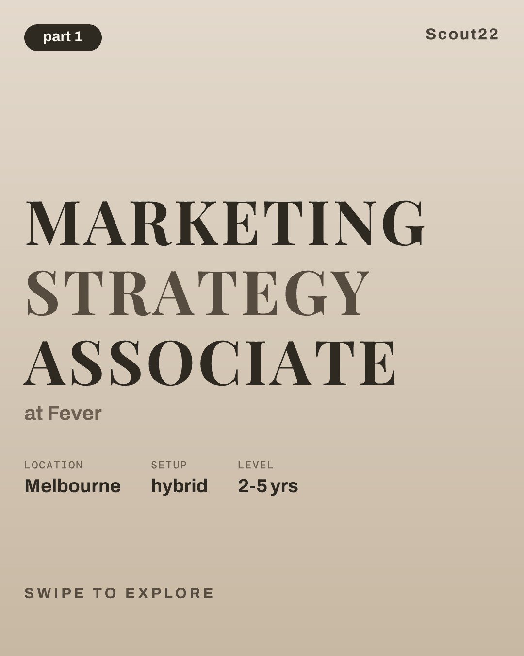 Marketing Strategy Associate at Fever