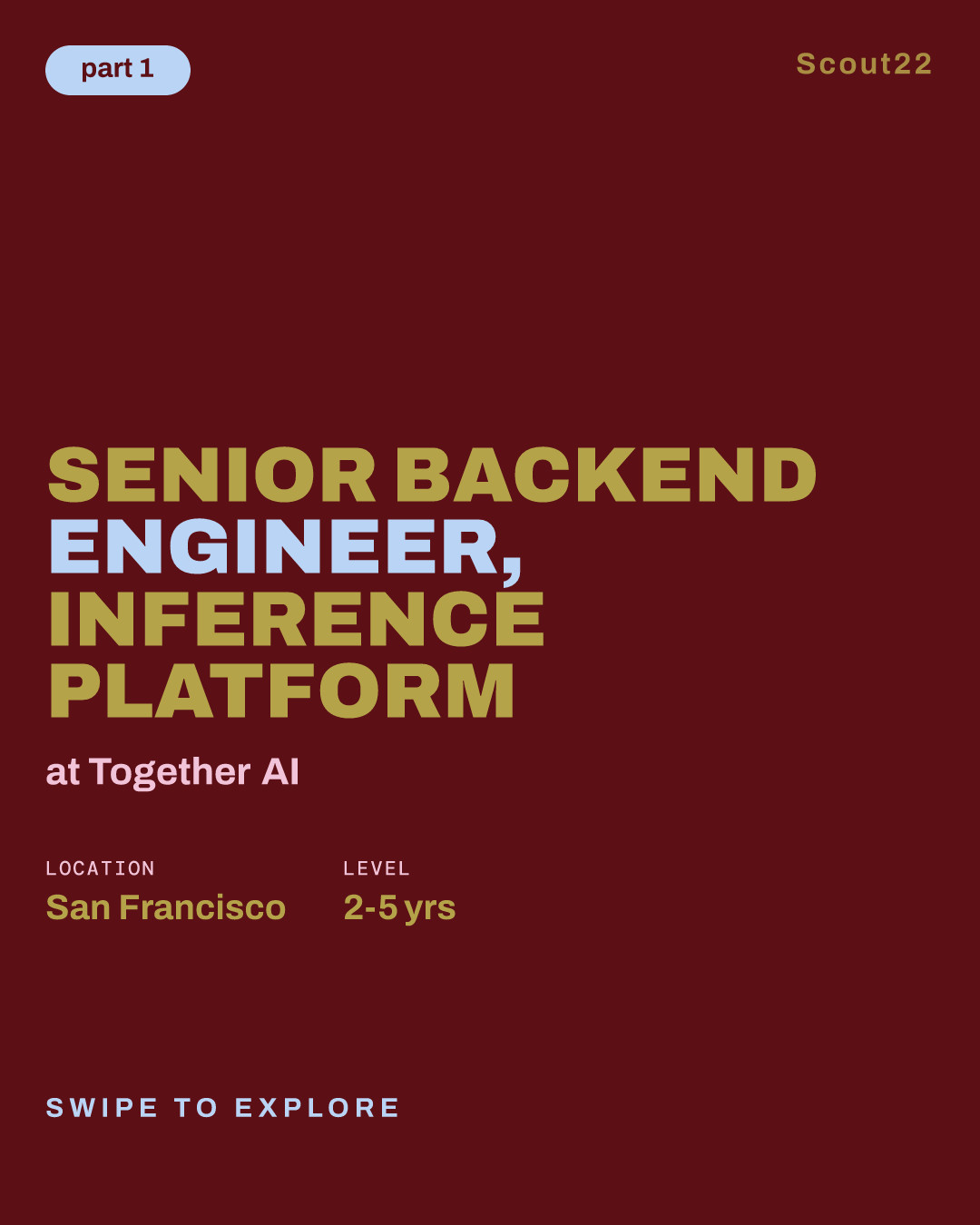 Senior Backend Engineer, Inference Platform at Together AI