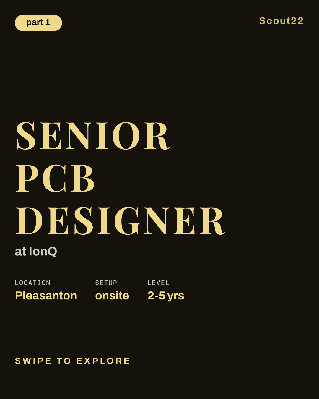 Senior PCB Designer at IonQ