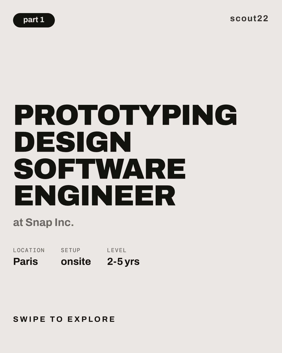 Prototyping Design Software Engineer at Snap Inc.