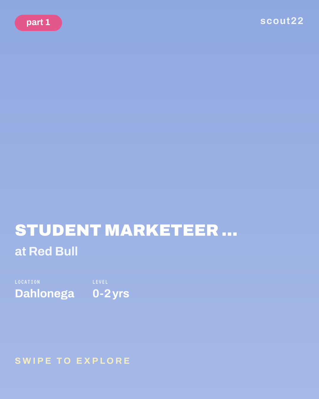 Student Marketeer - University of North Georgia - Dahlonega Campus at Red Bull