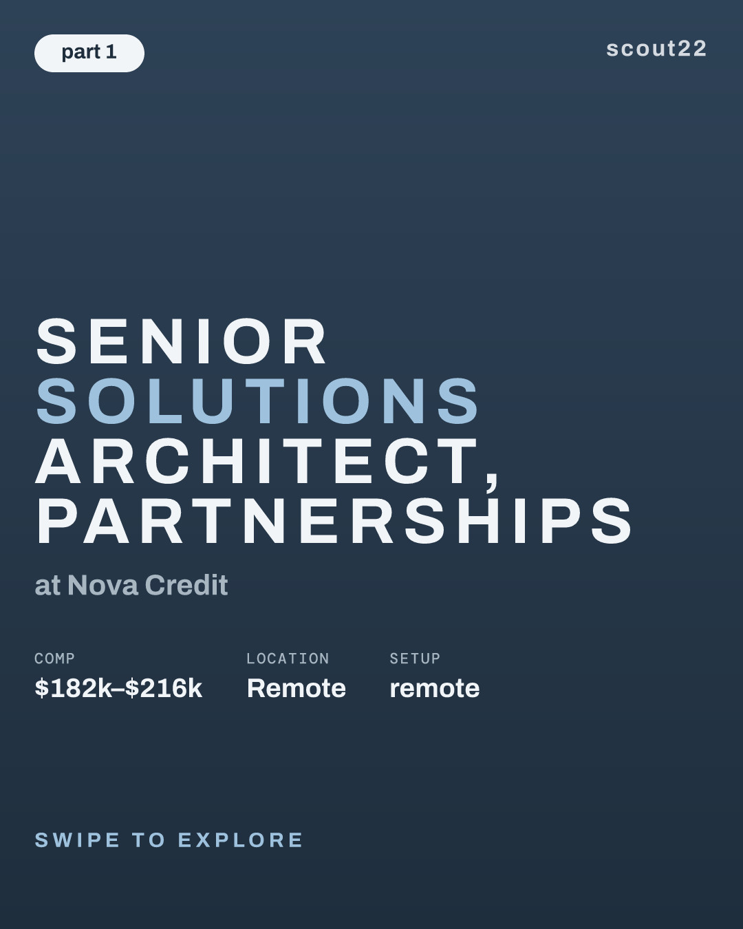 Senior Solutions Architect, Partnerships at Nova Credit