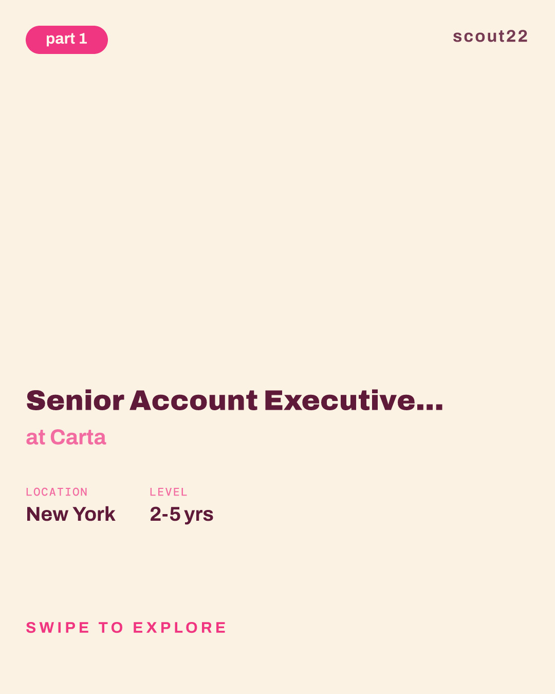 Senior Account Executive, Private Equity, Fund Administration at Carta