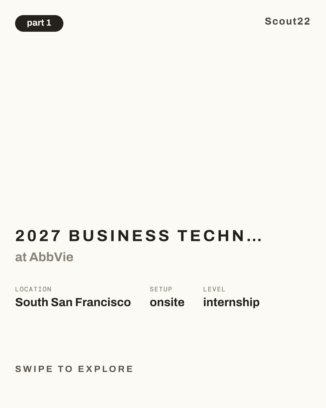 2027 Business Technology Solutions Intern - Cloud Engineering (Undergraduate) at AbbVie