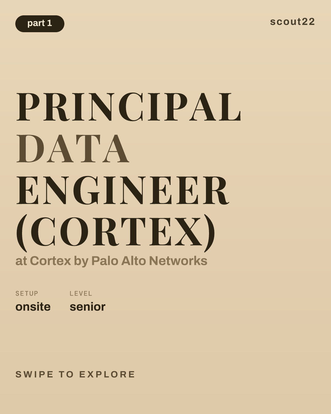 Principal Data Engineer (Cortex) at Cortex by Palo Alto Networks