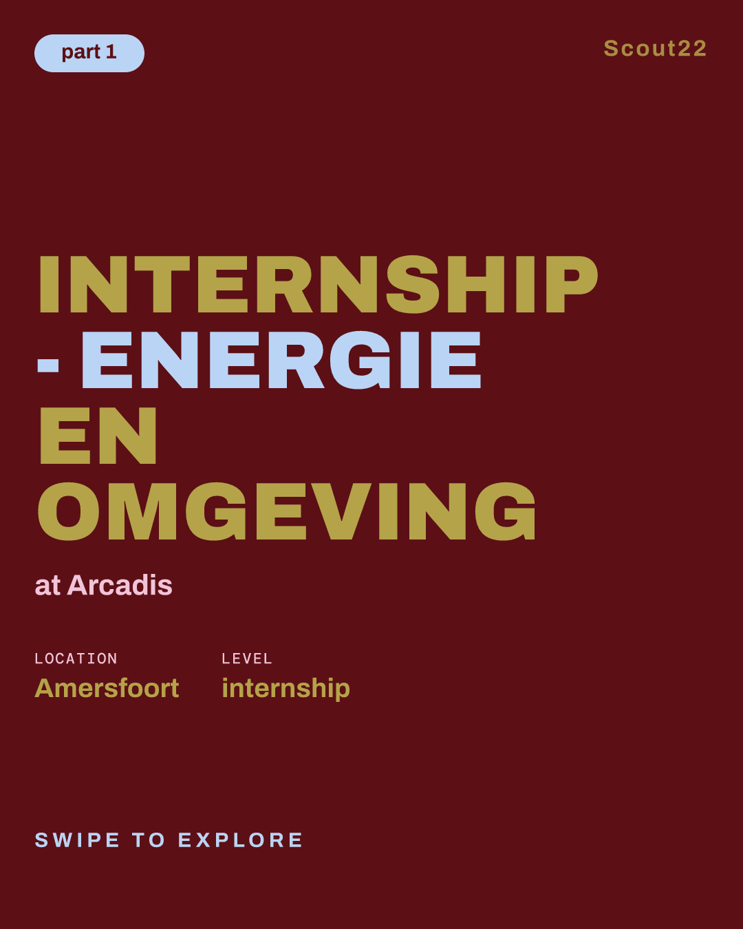 Internship - Energie en Omgeving at Arcadis
