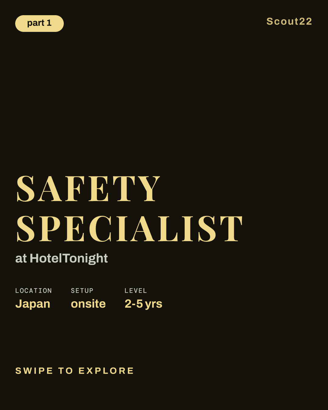 Safety Specialist at HotelTonight