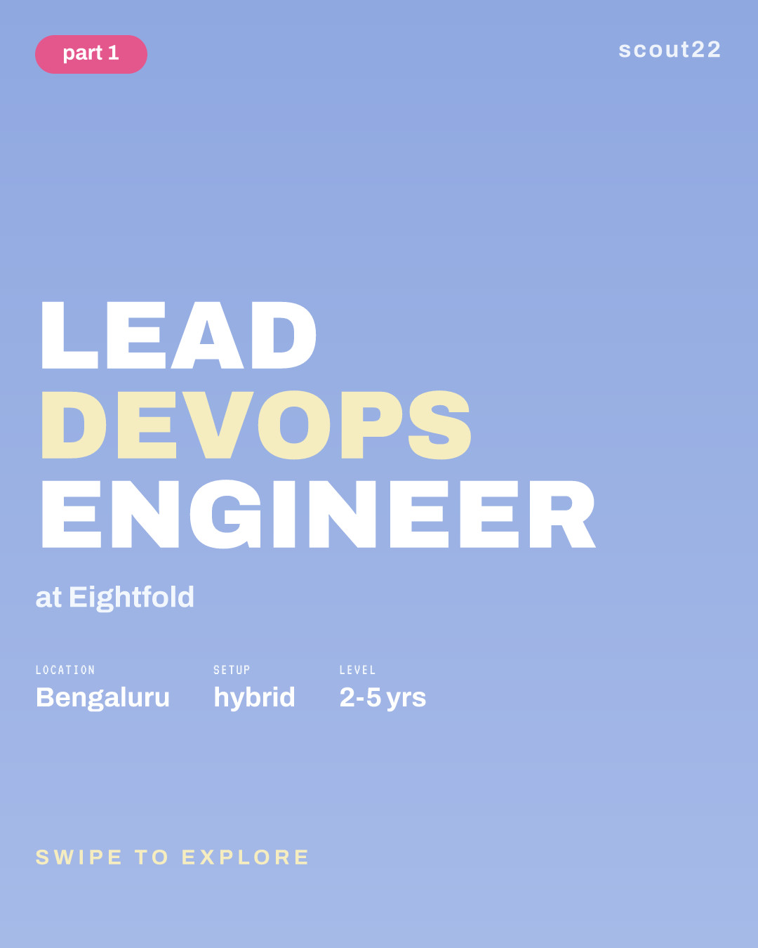 Lead DevOps Engineer at Eightfold