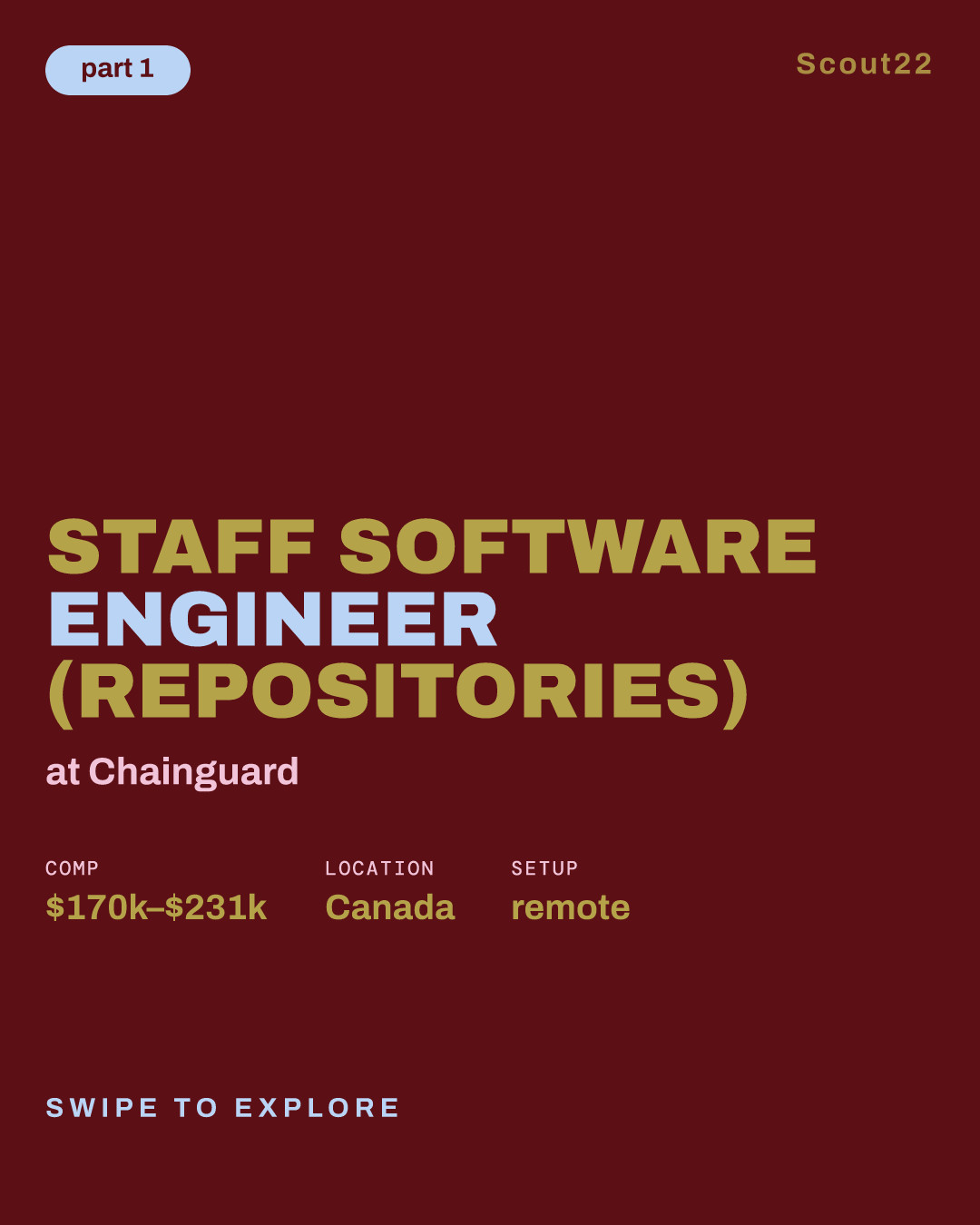 Staff Software Engineer (Repositories) at Chainguard