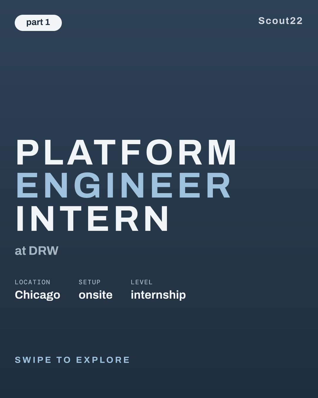 Platform Engineer Intern at DRW