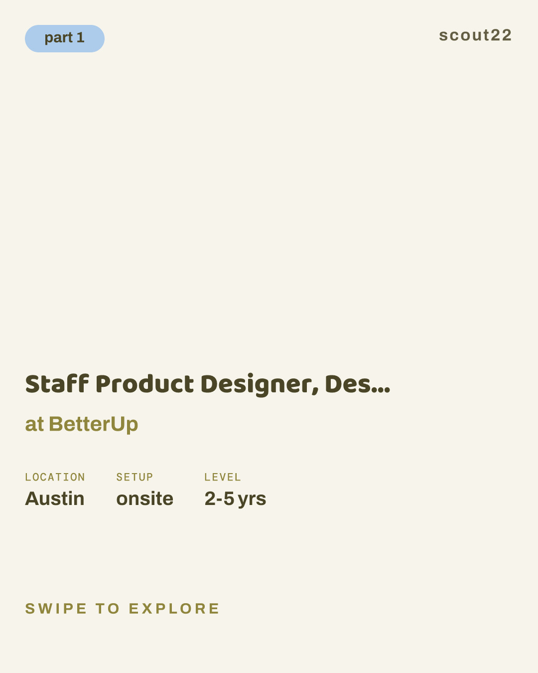Staff Product Designer, Design Systems at BetterUp