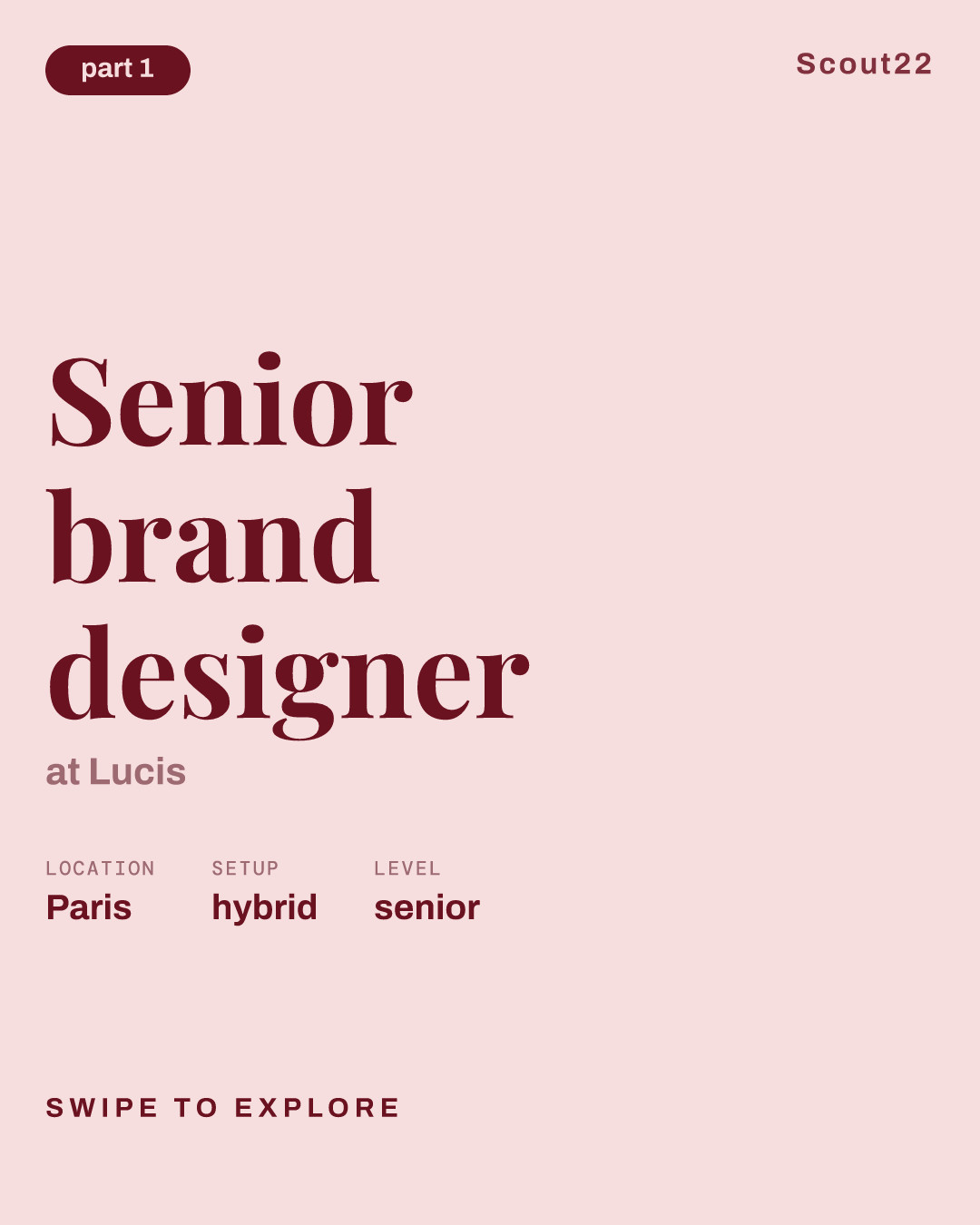 Senior brand designer at Lucis
