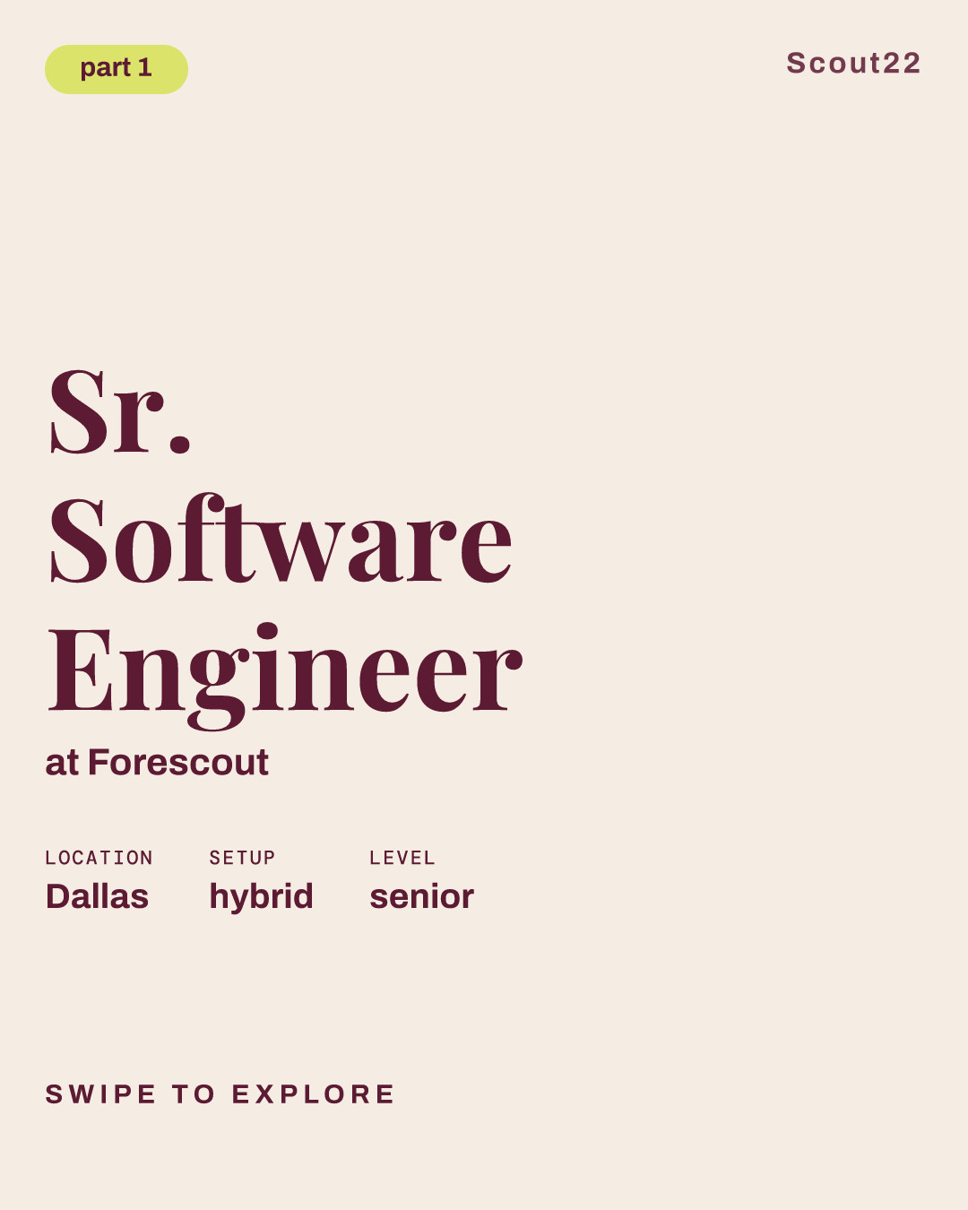 Sr. Software Engineer at Forescout