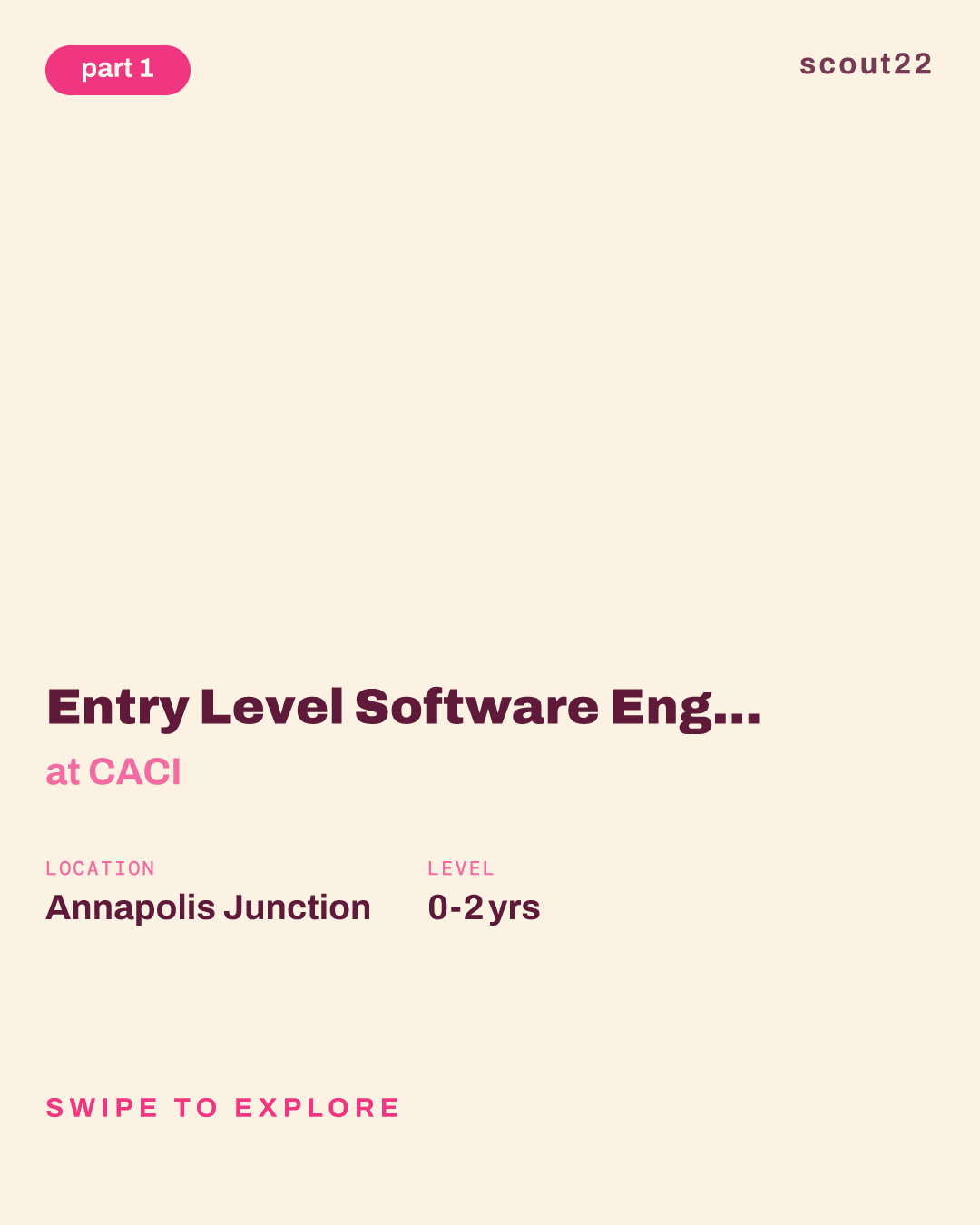 Entry Level Software Engineer for DC Top Workplace 2014-2016! at CACI