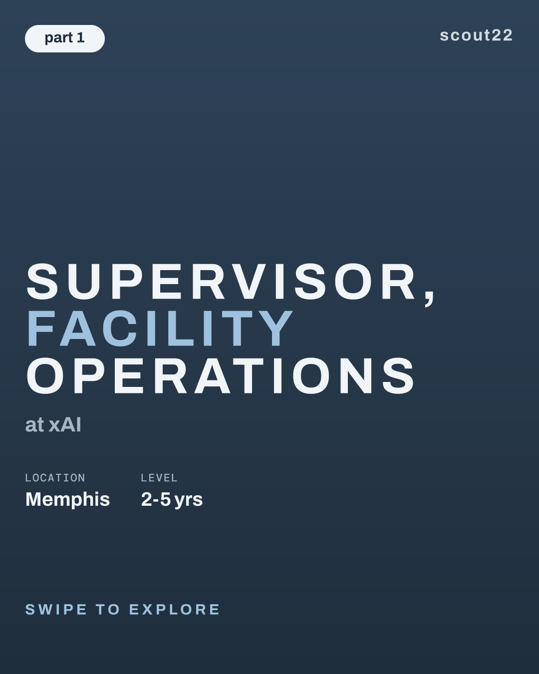 Supervisor, Facility Operations at xAI