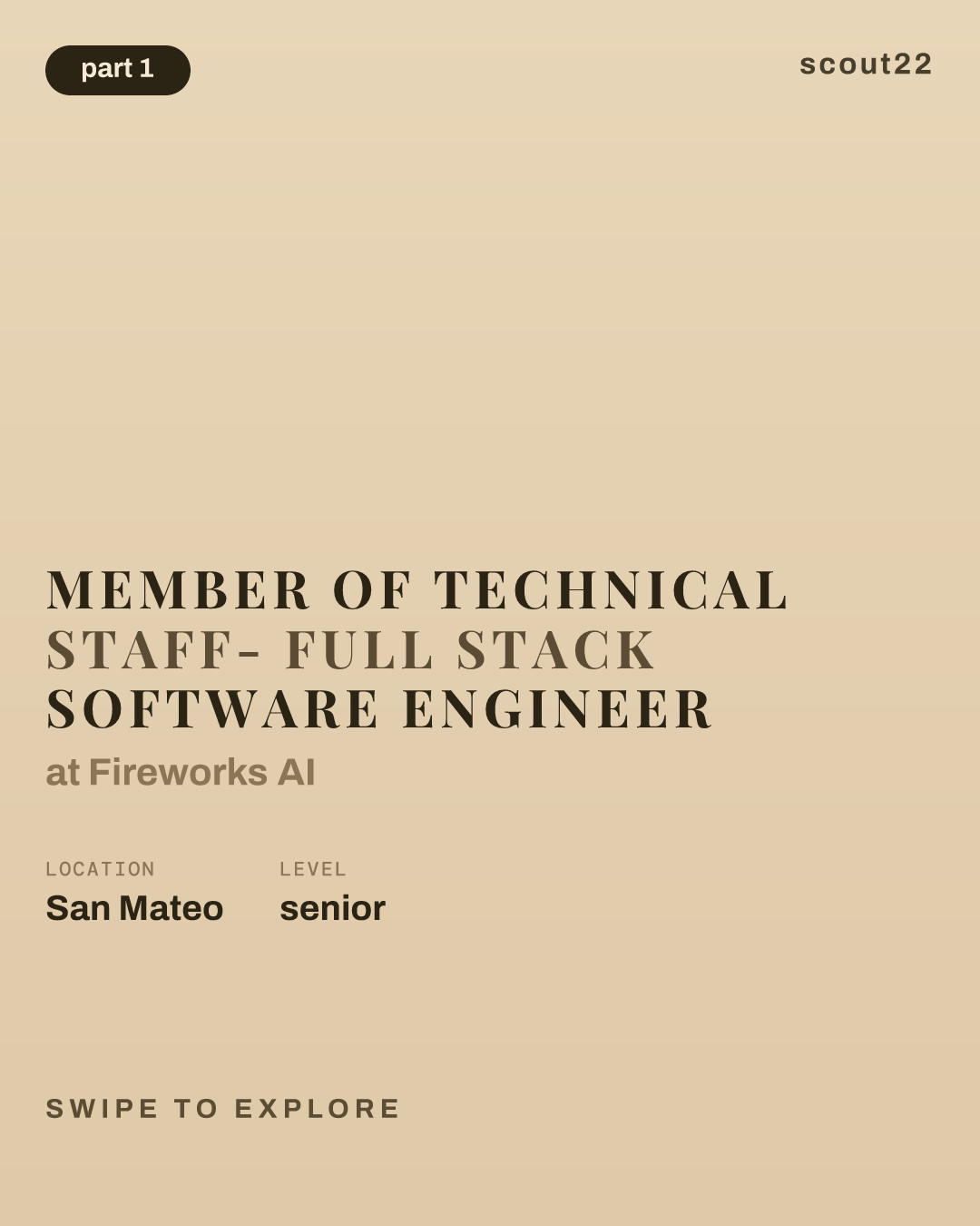 Member of Technical Staff- Full Stack Software Engineer at Fireworks AI