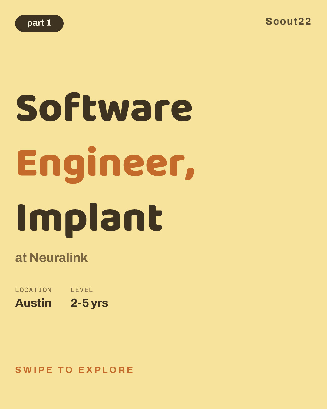 Software Engineer, Implant at Neuralink