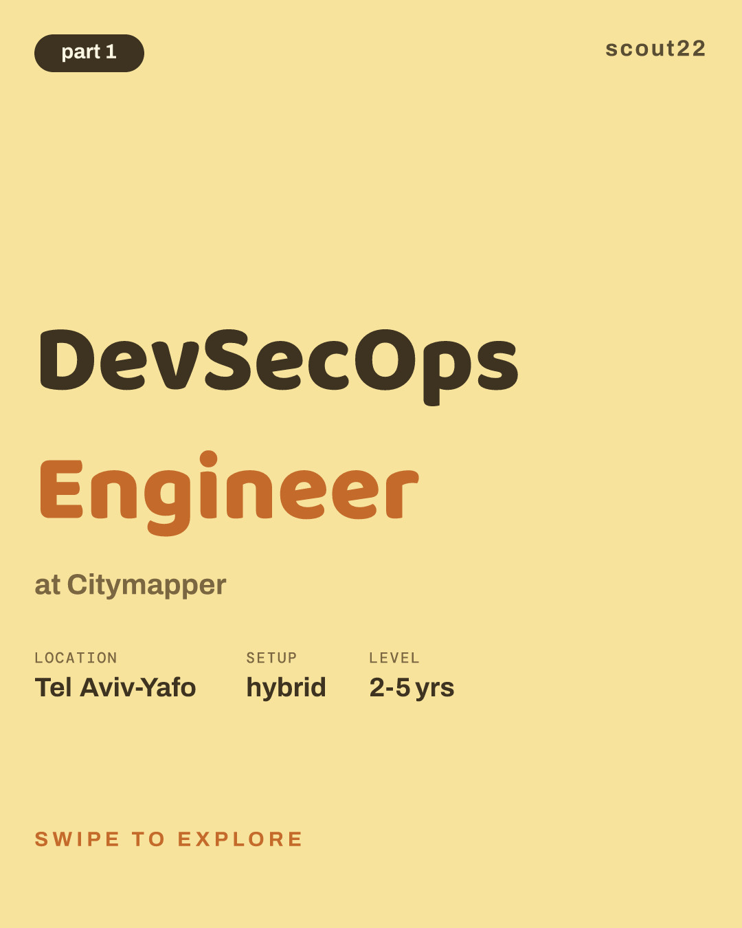 DevSecOps Engineer at Citymapper