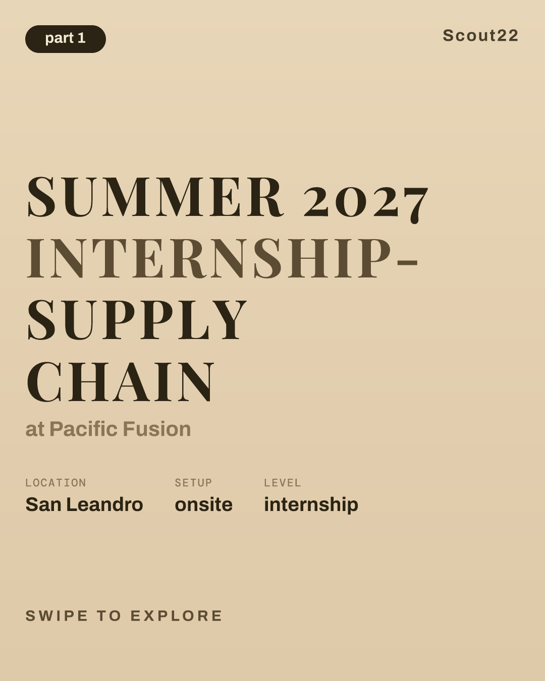 Summer 2027 Internship- Supply Chain at Pacific Fusion