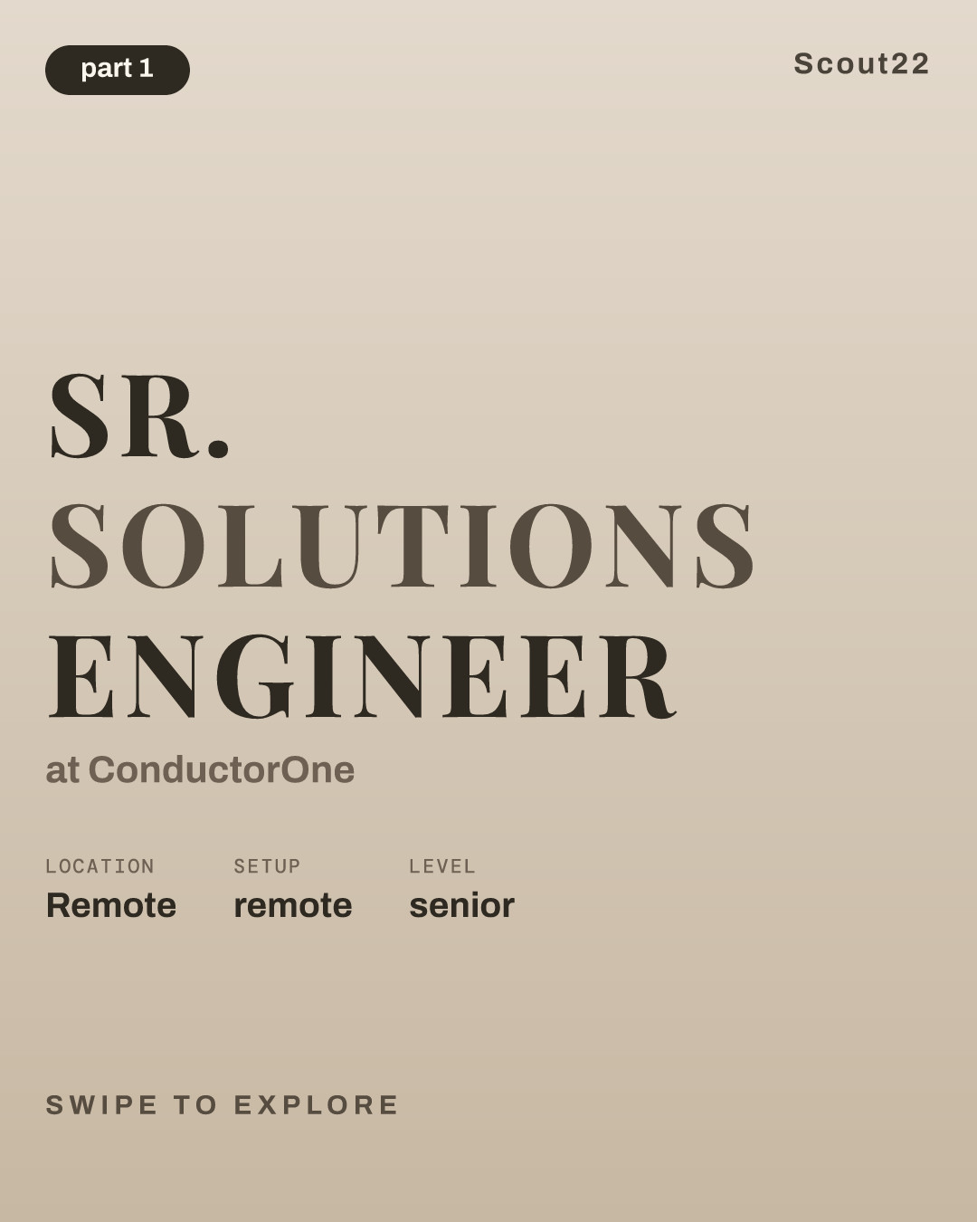Sr. Solutions Engineer at ConductorOne