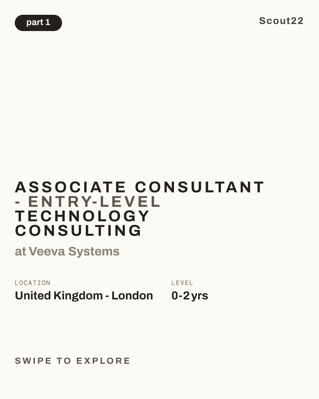 Associate Consultant - Entry-Level Technology Consulting at Veeva Systems
