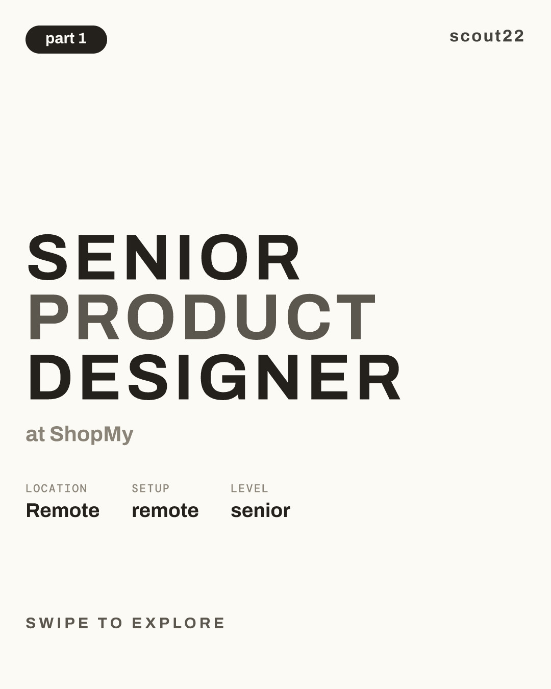Senior Product Designer at ShopMy