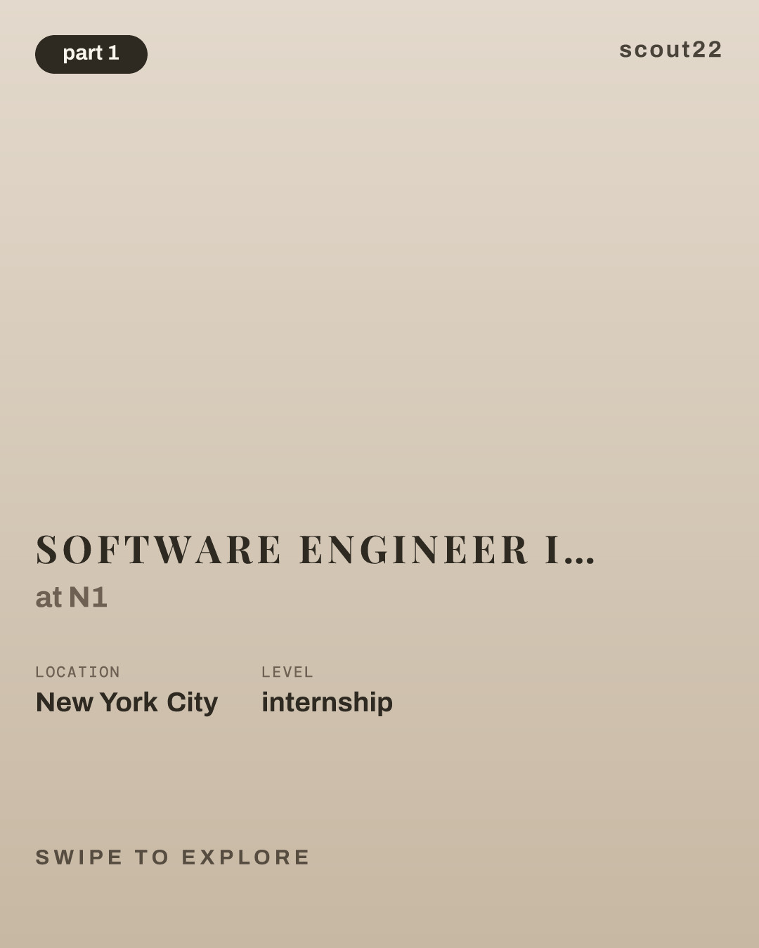Software Engineer Intern (Backend, Rust) at N1