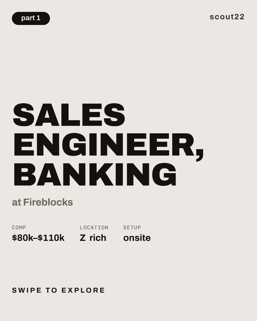 Sales Engineer, Banking at Fireblocks