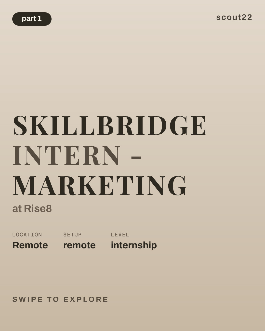SkillBridge Intern - Marketing at Rise8