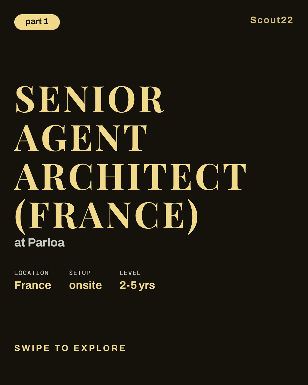 Senior Agent Architect (France) at Parloa
