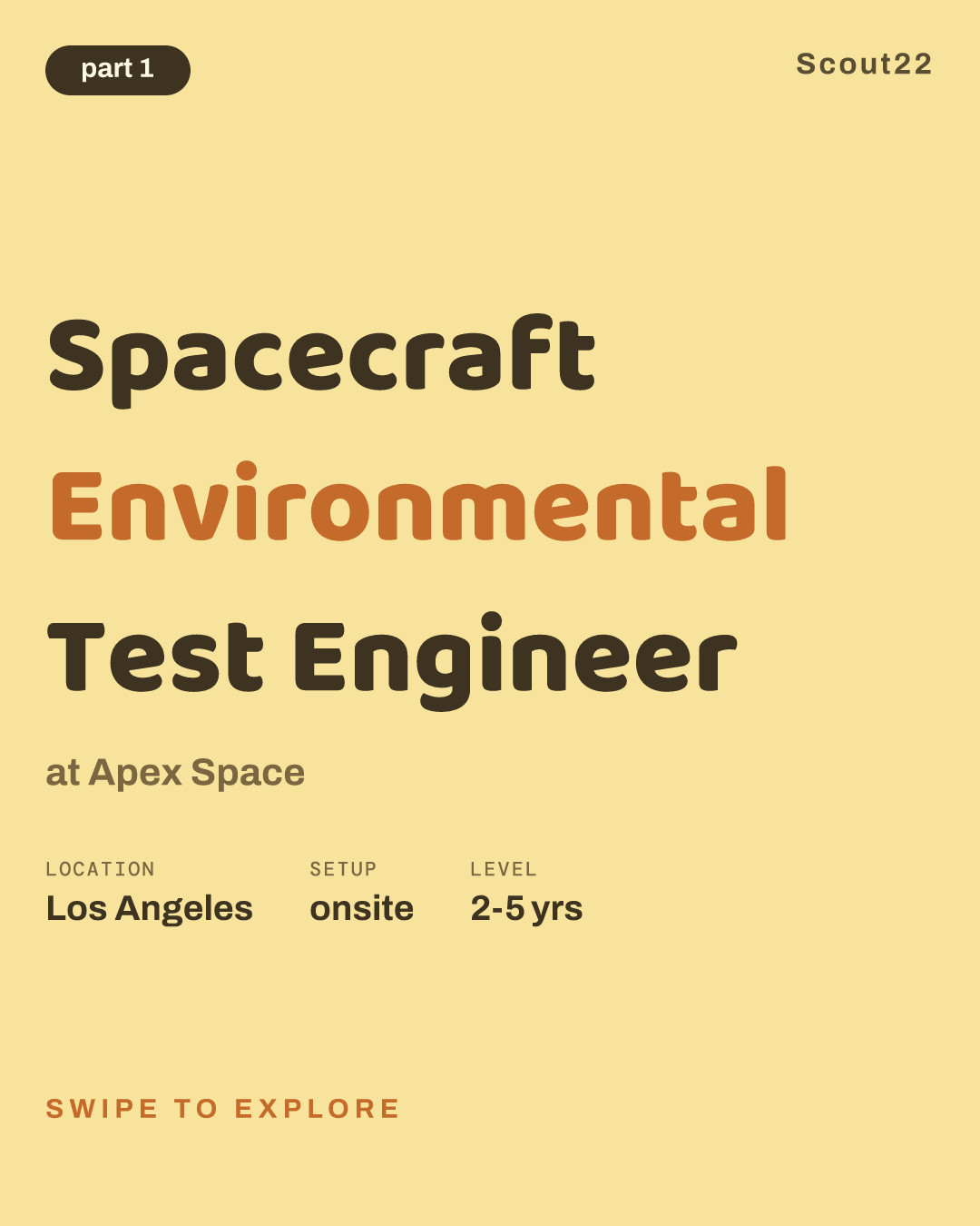 Spacecraft Environmental Test Engineer at Apex Space