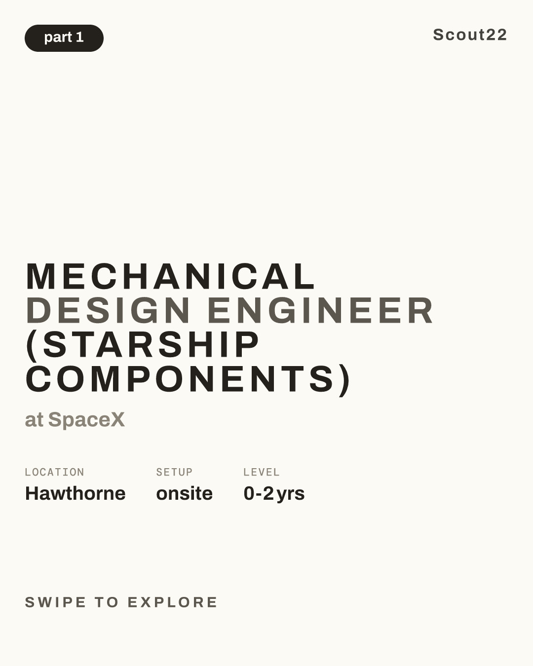Mechanical Design Engineer (Starship Components) at SpaceX