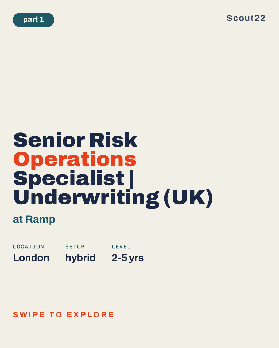 Senior Risk Operations Specialist | Underwriting (UK) at Ramp