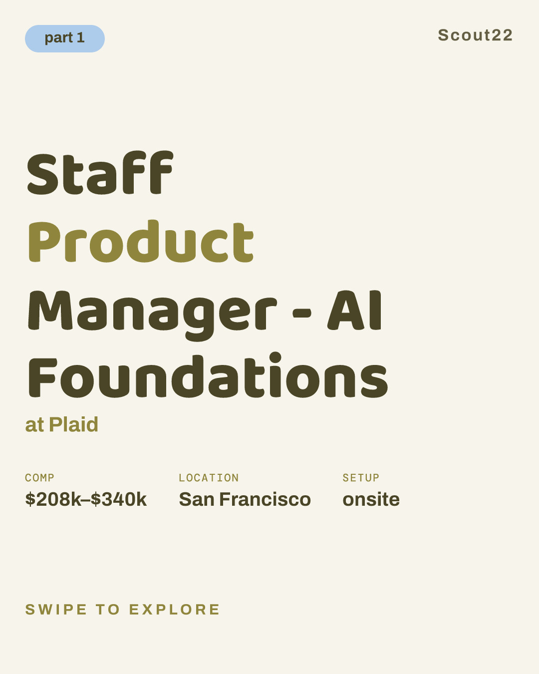 Staff Product Manager - AI Foundations at Plaid