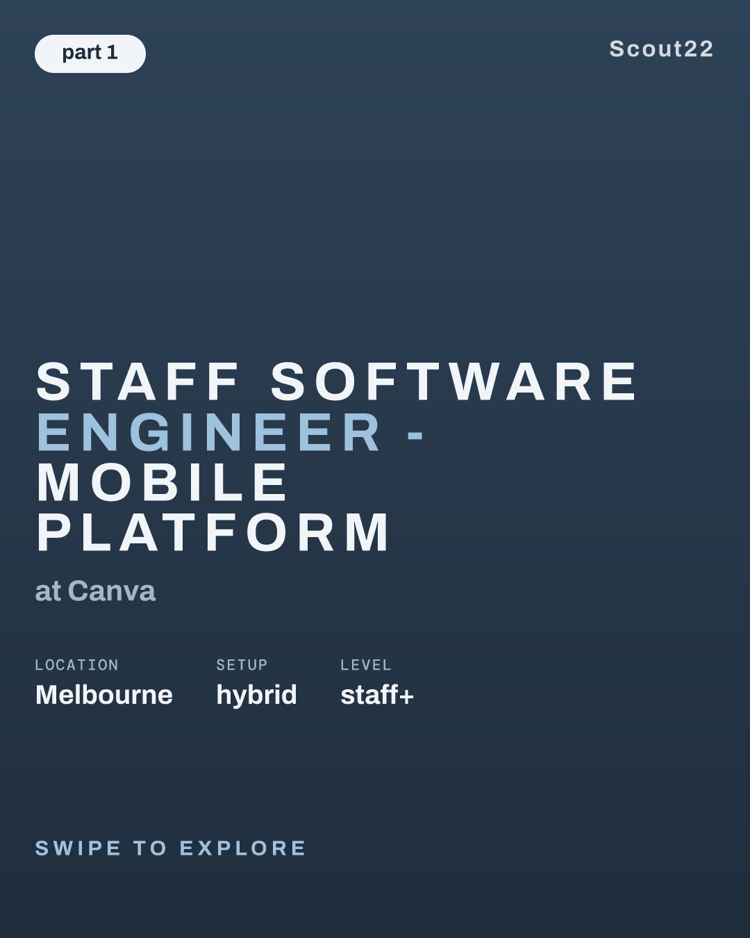 Staff Software Engineer - Mobile Platform at Canva